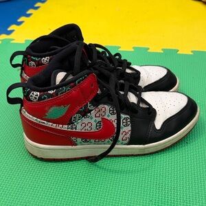 Air Jordan 1 Mid Ugly Christmas Sweater Youth